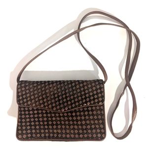 Vintage Jay Herbert woven leather crossbody bag